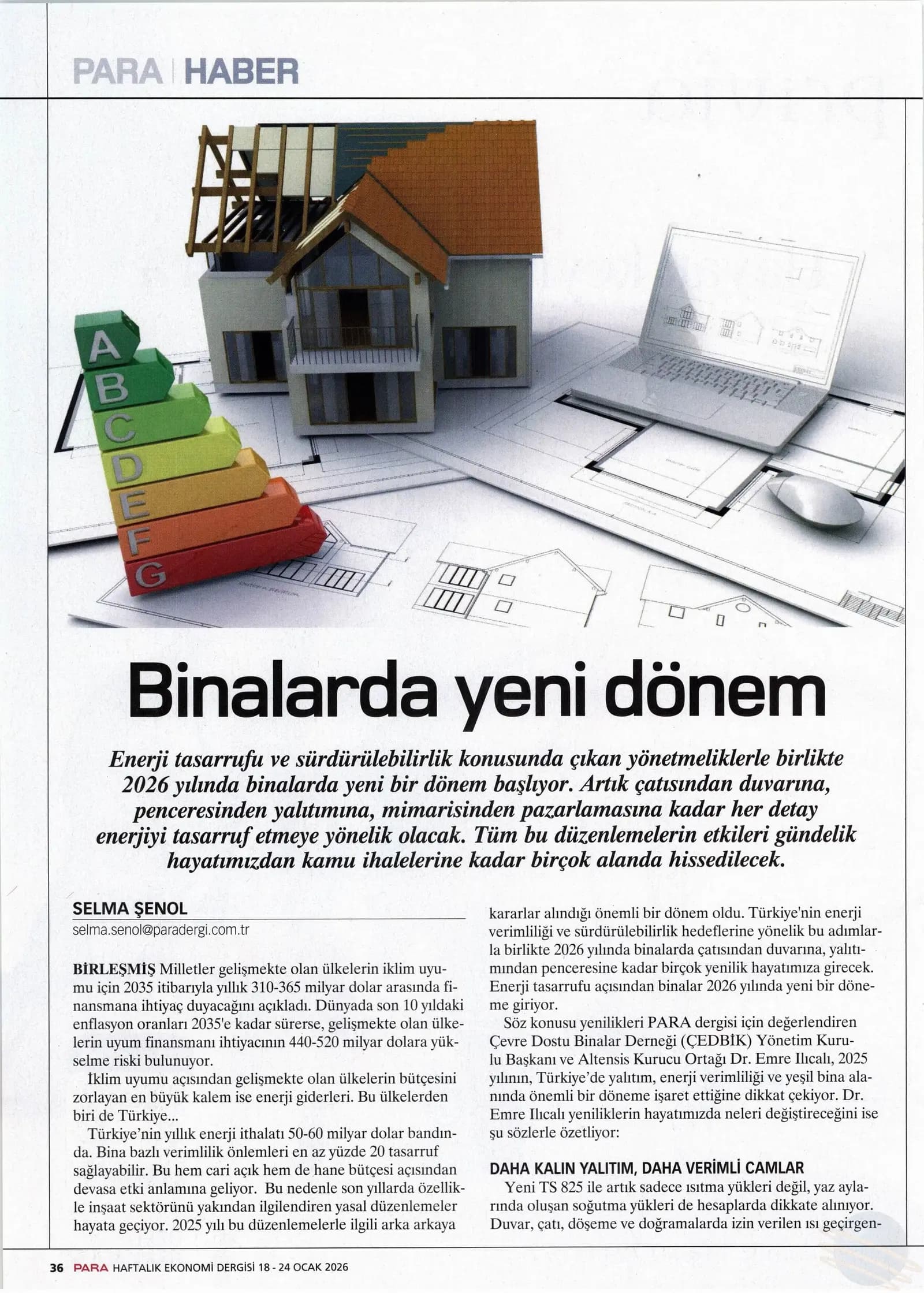 Para — Binalarda Yeni Dönem